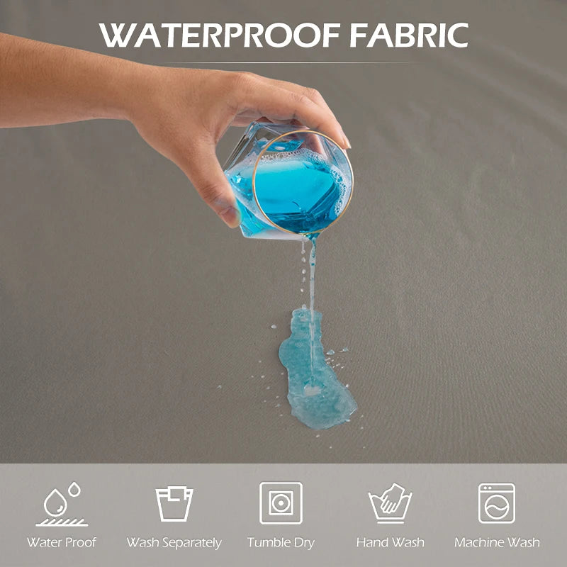 100% Waterproof Mattress Covers Protector Adjustable Bed Fitted Sheets With Elastic Band Single Double King Size 140/160/180x200