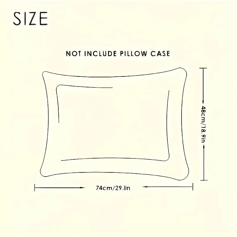 1pc 48x74CM 5-Star Hotel Specifically Designed for Cervical Spine Protection and Sleep Aid Home Use Dormitory Single Pillow Core