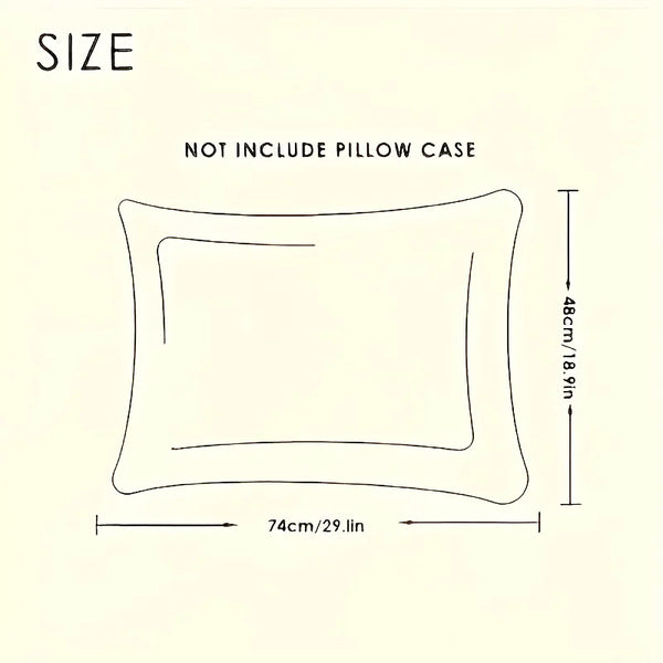 1pc 48x74CM 5-Star Hotel Specifically Designed for Cervical Spine Protection and Sleep Aid Home Use Dormitory Single Pillow Core