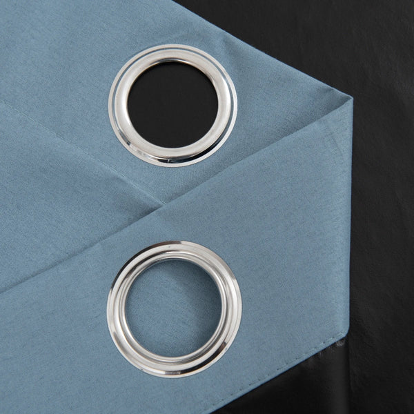 2pcs Modern Blackout Curtains - UV Protection, Heat-Resistant, Light-Blocking Drapes for Living Room & Bedroom, Window Curtains