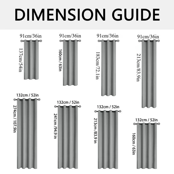 2pcs Modern Blackout Curtains - UV Protection, Heat-Resistant, Light-Blocking Drapes for Living Room & Bedroom, Window Curtains