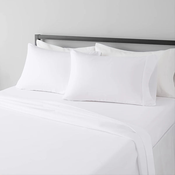 Sheet Set Breathable & Cooling Sheets Hotel Luxury Bed Sheets Extra Soft Easy Fit - 3/4 Piece Set