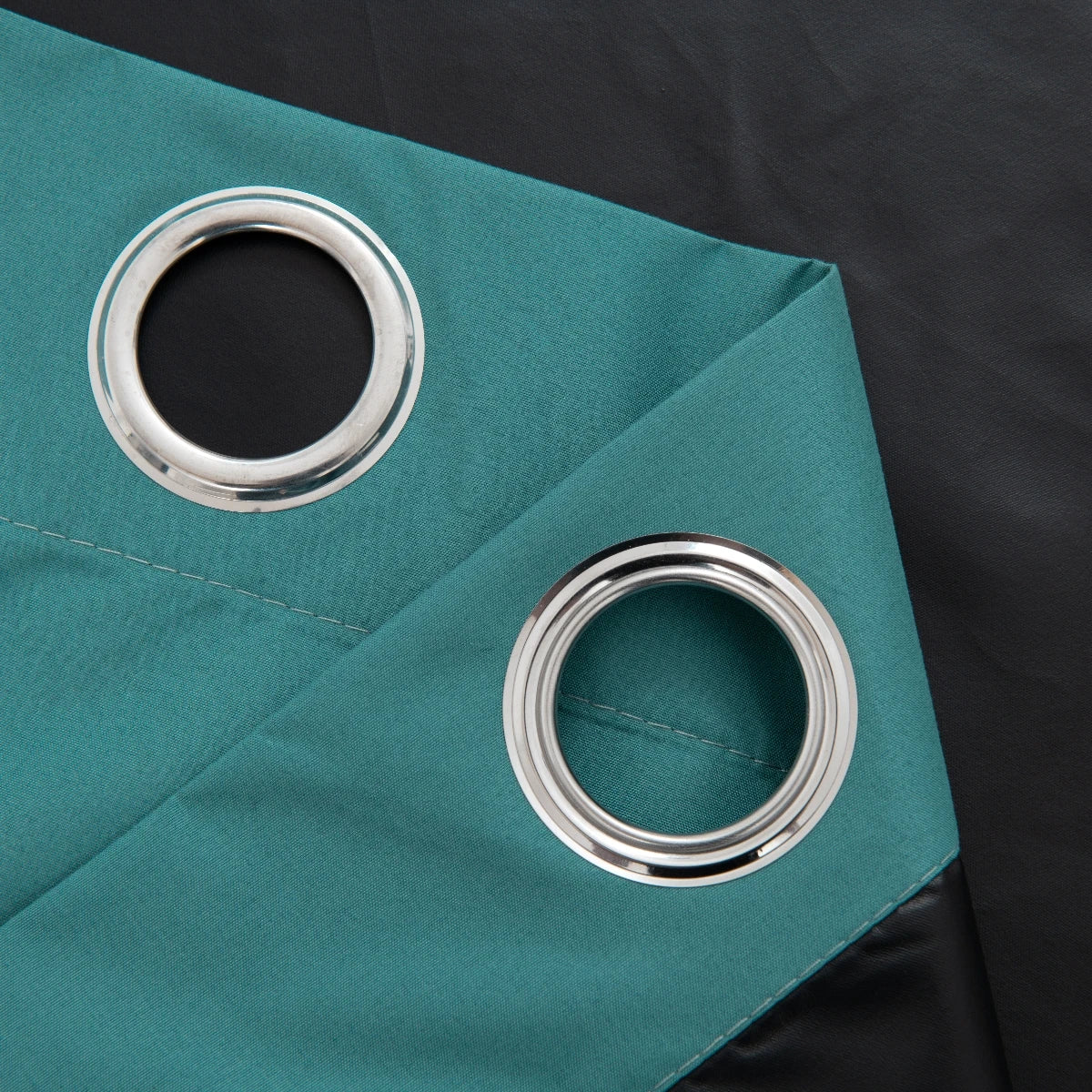 2pcs Modern Blackout Curtains - UV Protection, Heat-Resistant, Light-Blocking Drapes for Living Room & Bedroom, Window Curtains