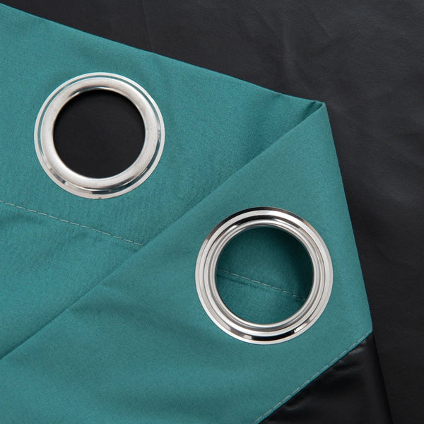 2pcs Modern Blackout Curtains - UV Protection, Heat-Resistant, Light-Blocking Drapes for Living Room & Bedroom, Window Curtains